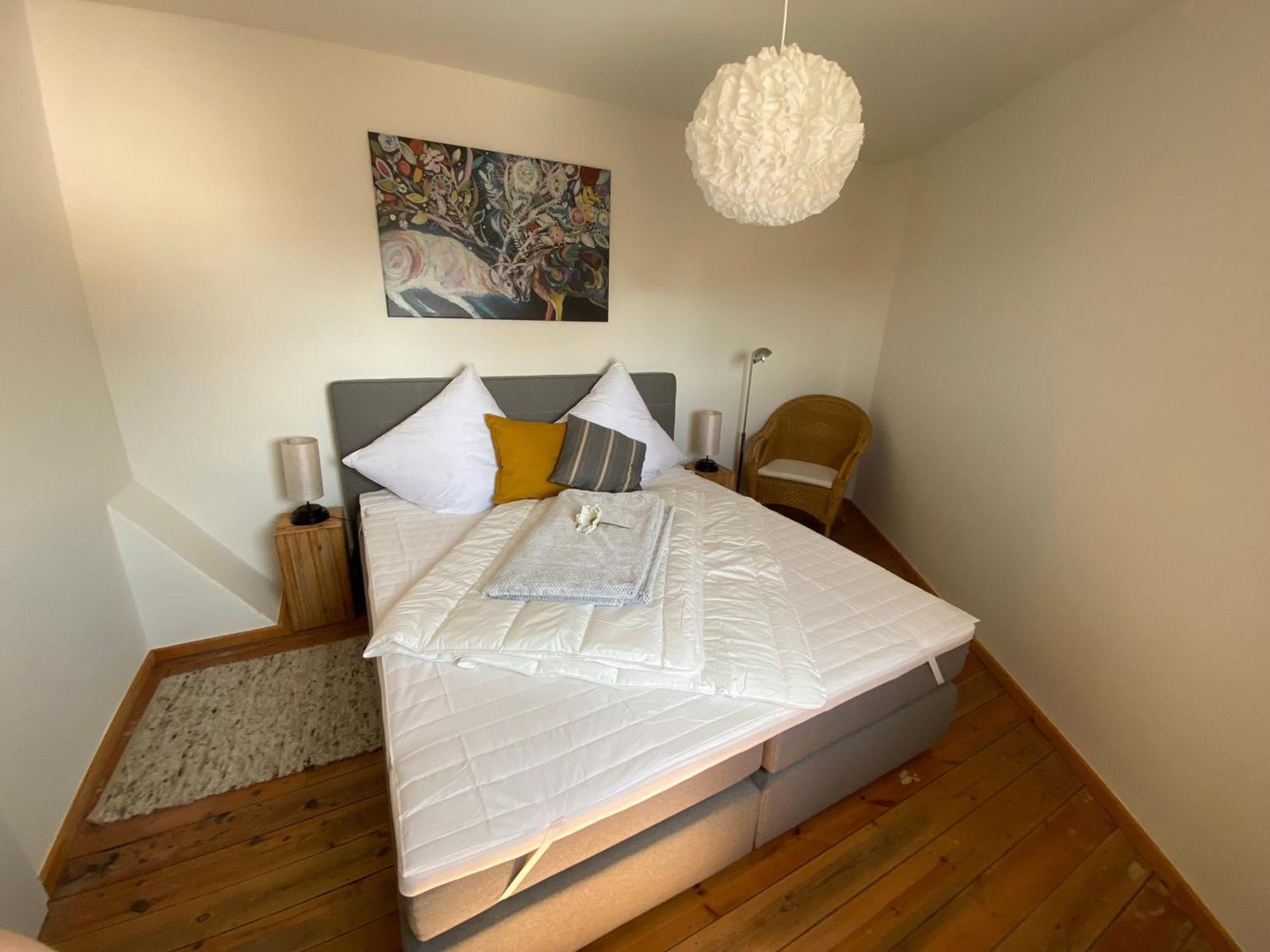 Ferienwohnung "Boddenland" バース エクステリア 写真