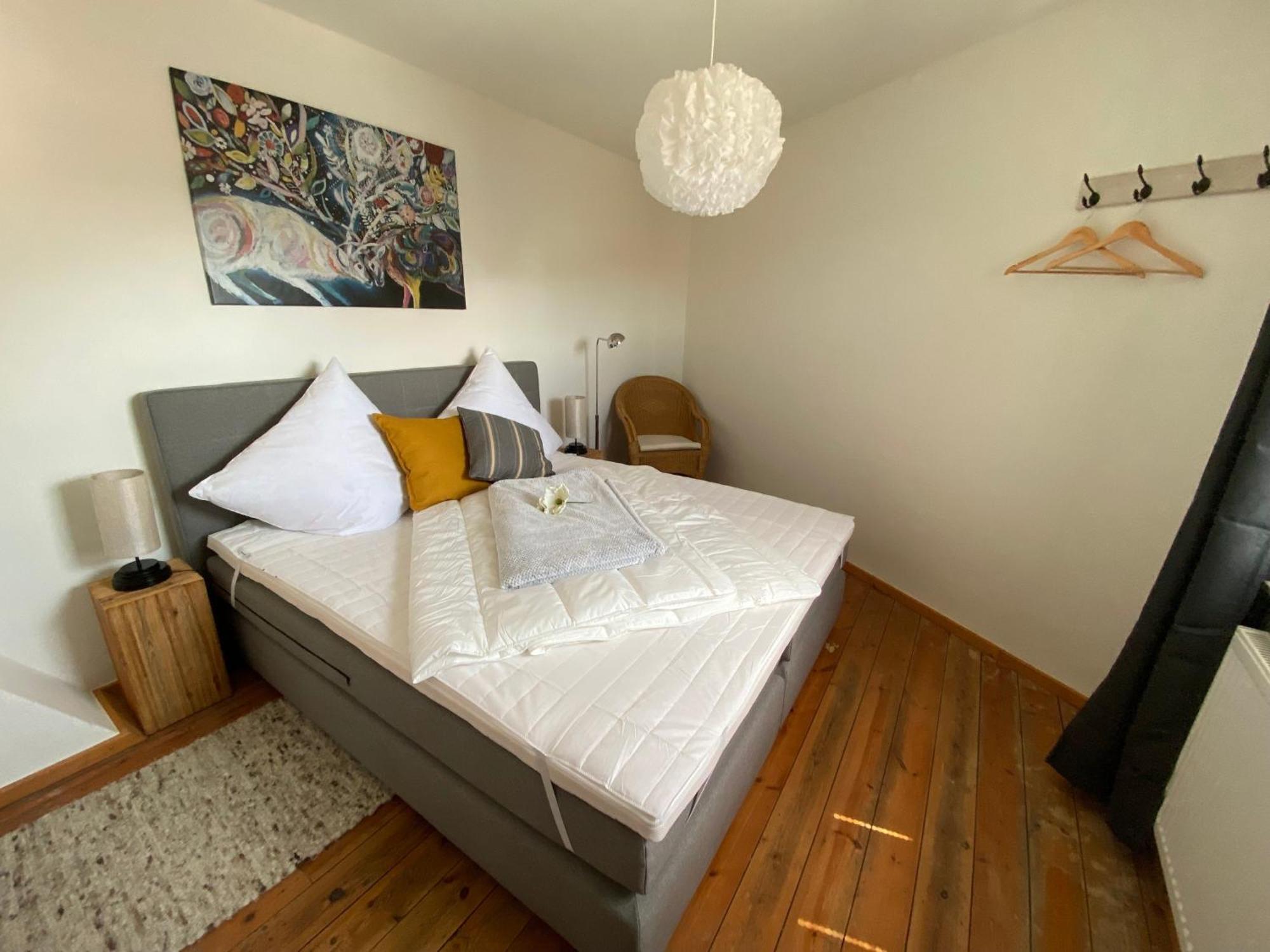 Ferienwohnung "Boddenland" バース エクステリア 写真